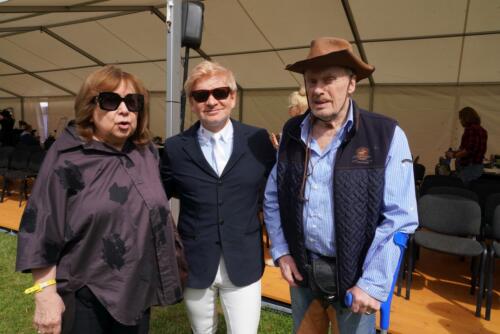Artur Pontek, Daniel Olbrychski z żoną Krystyną